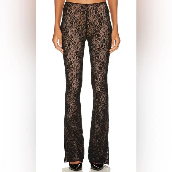 🖤Gorgeous LOBA Carmen Pants in Black Lace- Size Small - Picture 3 of 5